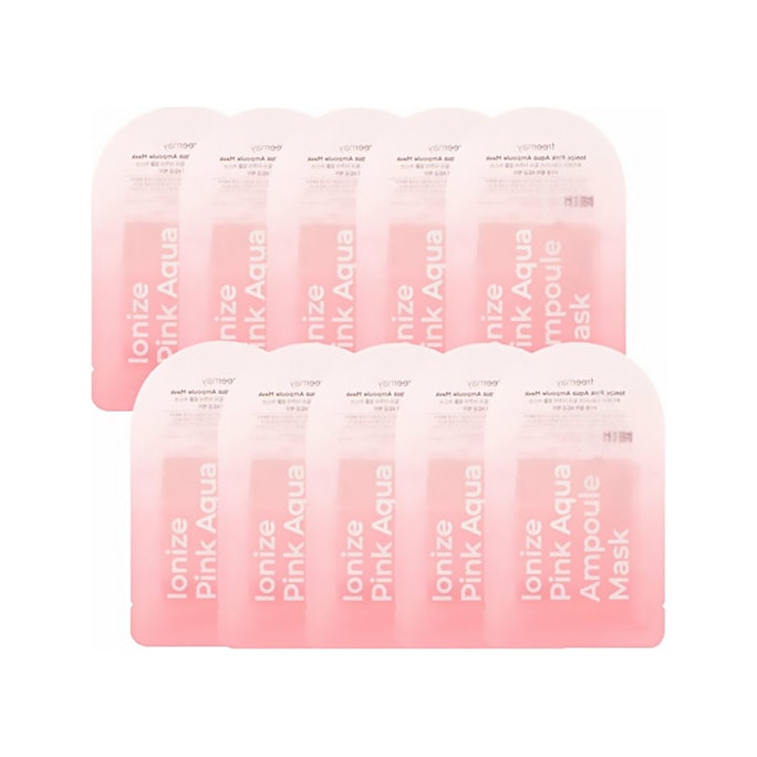 Freemay Ionize Pink Aqua Ampoule Mask 10 Pack