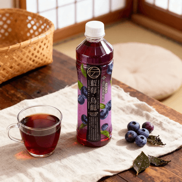 日本北川半兵卫商店 蓝莓乌龙茶 430ml【小红书爆款】【香港便利店同款】【亚米独家】