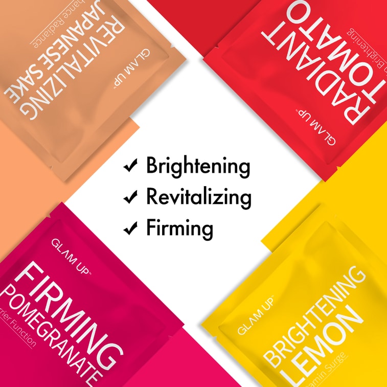 韓国 GLAM UP プレミアムマスク 12枚入り (12枚入り) 3