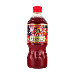 日本SUNTORY三得利 CRAFT BOSS 世界茶 红葡萄浆果血橙风味茶 600ml