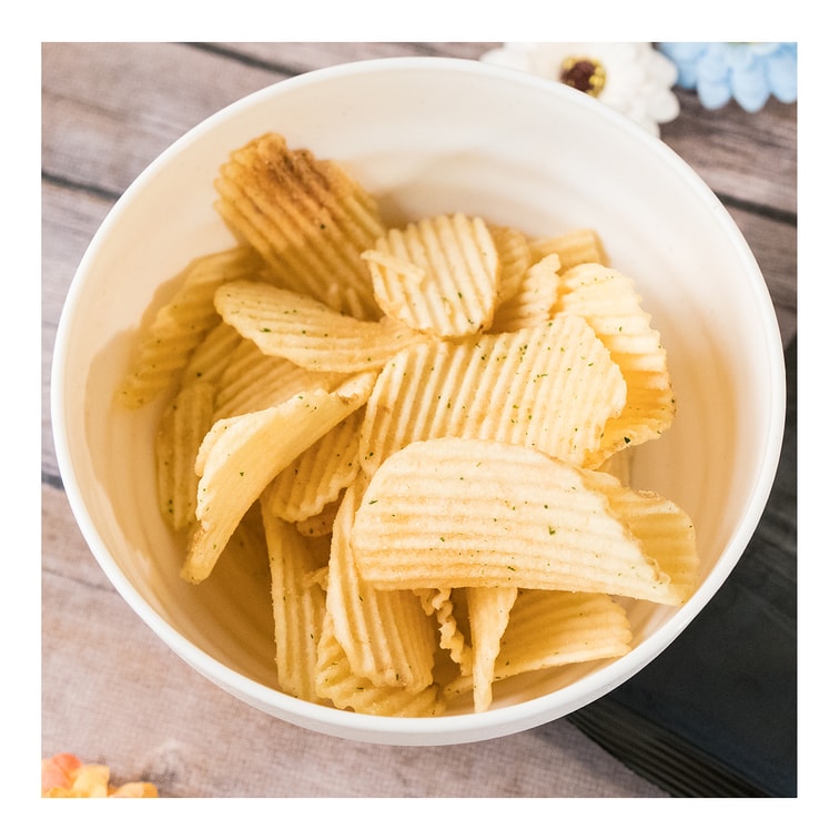 日本YBC 豪華厚切波形洋芋片 優格洋蔥口味 60g 4