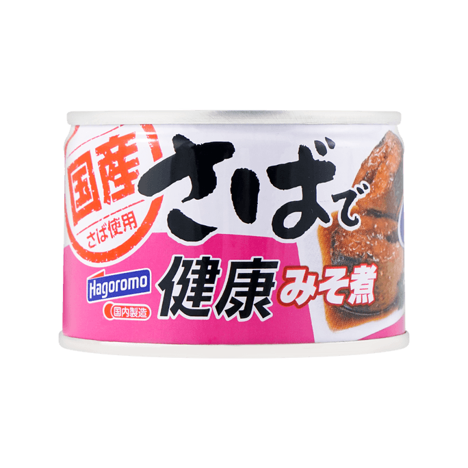 Canned Mackerel Saba De Kenko Miso Aji 160g