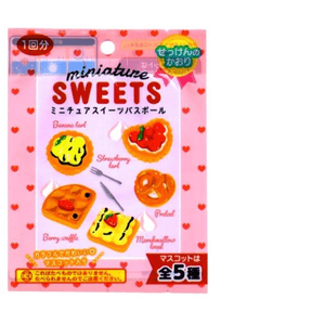 [중국 직배송] 미국 차이나타운 슈퍼마켓 디저트 만화 캐릭터 장난감 목욕볼 블라인드 박스 48g 1개