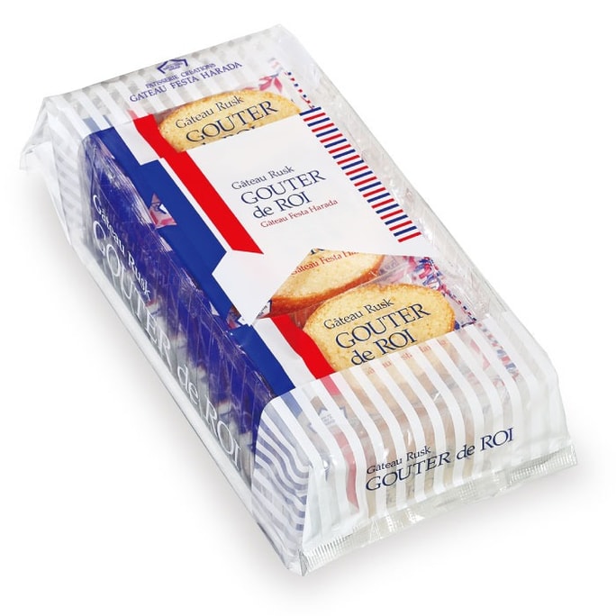 【日本直邮】日本 GATEAU FESTA HARADA 黄油海盐砂糖烤面包片 26片装