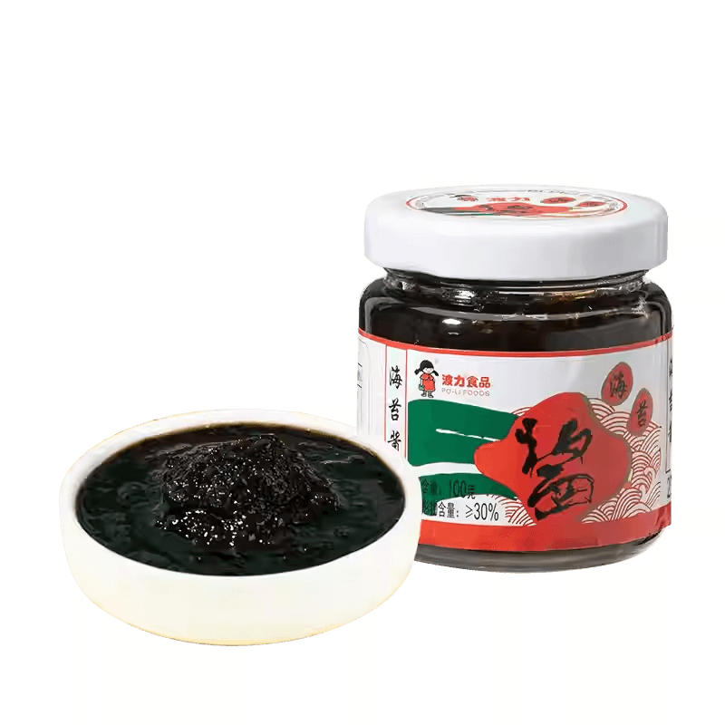 【中国直邮】 波力食品 波力海苔酱100g调味酱拌饭拌面面包酱早餐海苔