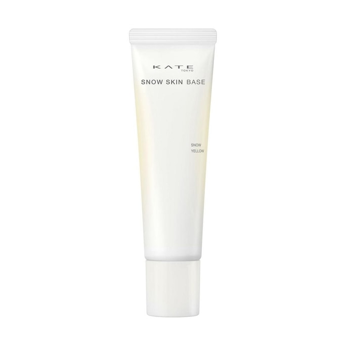 Snow Skin Base, SPF50 / PA+++, 1.06oz. #Snow Yellow - Long-Lasting Luminosity | Brightening & Pore-Blurring 