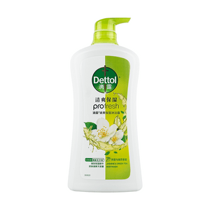 Green Tea & Jasmine High Moisture Shower Gel, 33.5 oz, 12-Hour Odor Control & pH Balanced, Packaging May Vary