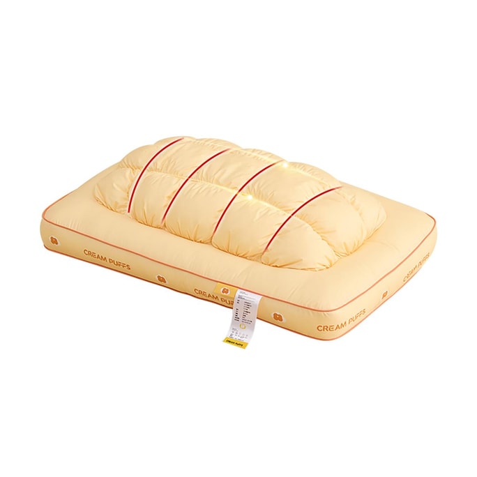 Cream Puff Bubble Bread Pillow - Soft Pineapple Pillow, Ultra Fluffy 48*74*15cm