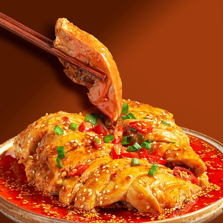 【中国からの直送】風味をプラス：スパイシーで酸味のある冷製ドレッシング（ホットオイル入り）（220g） 4