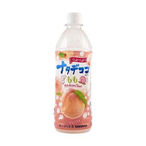 Tsubu-Tsubu Peach Juice With Nata De Coco,16.91 oz