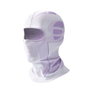 Winter Outdoor Ski Motorcycle Riding Balaclava Windproof Coldproof Warm Face Neck Protection For Men Women White Purple F 1 Piece