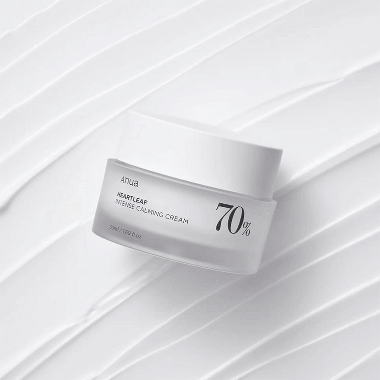 【韓国直郵送】 韓国 ANUA ハートリーフ70 スージングクリーム 50ml 4