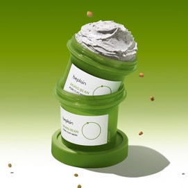 韩国BEPLAIN碧菲音 绿豆酵素清洁泥膜面膜 深层清洁毛孔油脂 绿豆沙冰淇淋质地 120ml