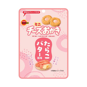 Mini Cheese Rice Crackers Series - Cod Roe Cream Flavor Rice Crackers 24g