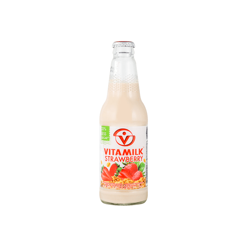 Vitamilk Strawberry Soy Milk 300ml