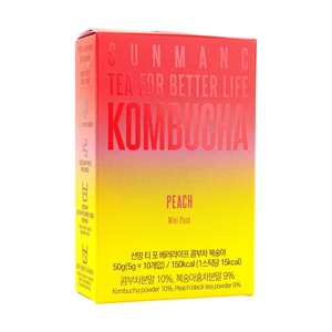 韓國SUNMANC 康普茶 桃子口味