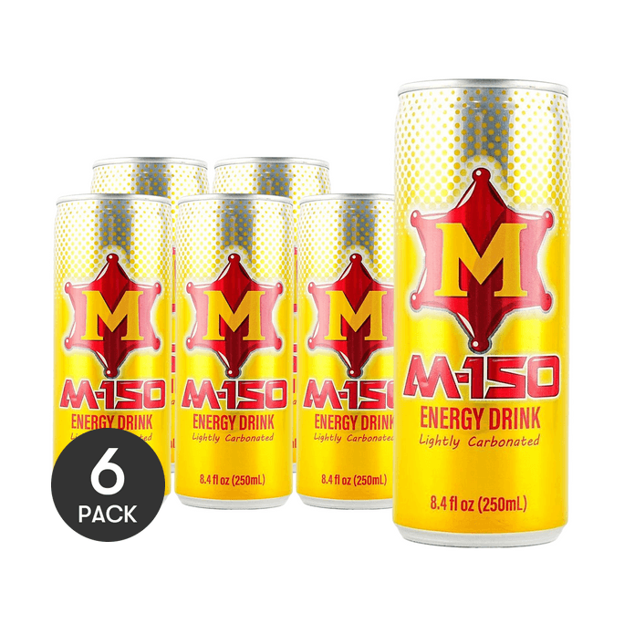 エナジードリンク、微炭酸飲料、8.4液量オンス×6【6パック】【タイを代表するエナジードリンク】