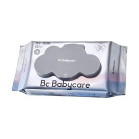 BC BABYCARE Pure Water Wet Toilet Paper, 40 Sheets/Pack