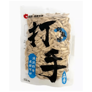 【中国直邮】 洽洽 打手瓜子大颗粒葵花籽炒货奶盐208g*1袋