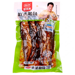 【中国直邮】 亚圣斋 鲜香鲅鱼熟食*1袋 300 克