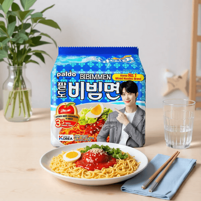 비빔면, 130g, 5팩, 1개