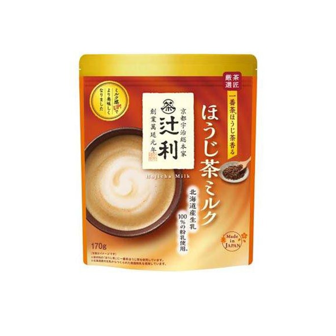 片岡物産 辻利 ほうじ茶ミルク (170g)