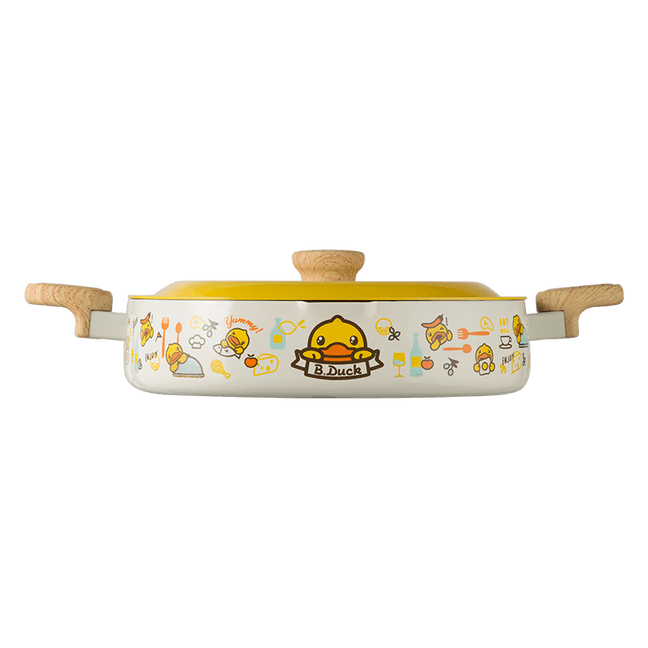 B.Duck Frying Pan With Lid 28cm JG28XHY