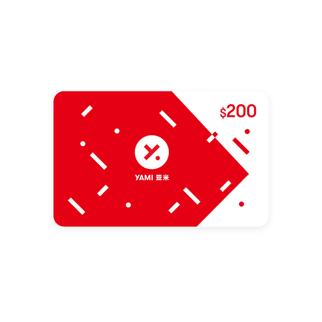 Yami Gift Card $200