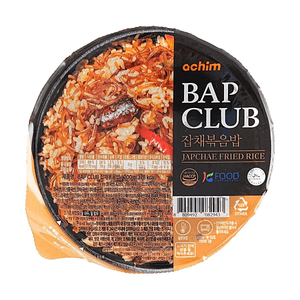 Cooked Japchae Fried Rice 7.4oz 【Authentic Korean Flavor】【Instant Meal】
