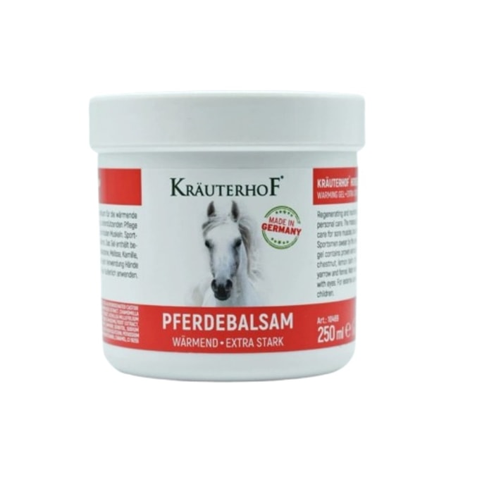 Horse Balm Massage Oil Imported Gel  Soothes the skin, relieves fatigue, and alleviates pain. 250ml small jar