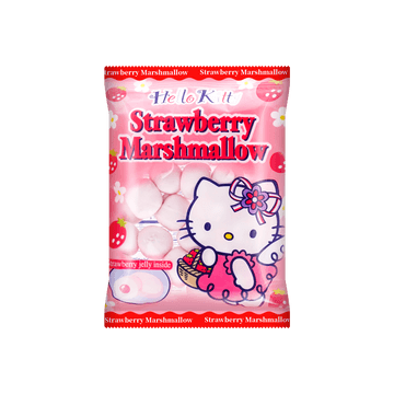 日本EIWA x SANRIO HELLO KITTY 草莓味夹心棉花糖 90g