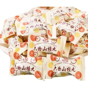 康乐源 六物山楂丸无添加色素儿童老年人孕妇积食开胃小包装零食150克*1包