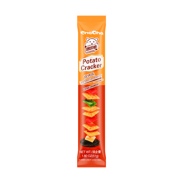 CHACHA CHA CHA Potato Cracker Barbecue Flavor 51g Yamibuy