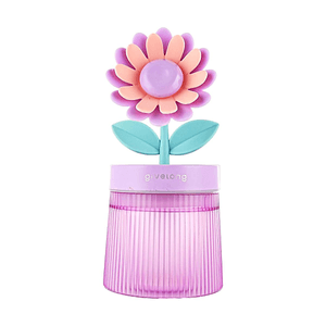 Sunflower Humidifier USB Powered Purple Cute Design 9.6×9.6×20CM