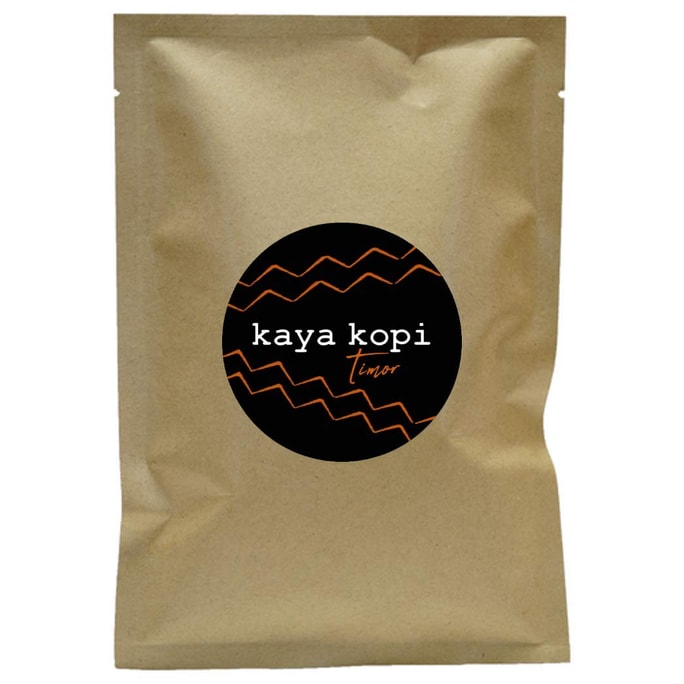 來自東帝汶群島的 Kaya Kopi Premium Timor - 雜交羅布斯塔阿拉比卡烘焙研磨咖啡豆12 盎司