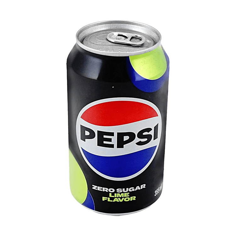 PEPSI ペプシコーラ ライム味 12液量オンス【砂糖ゼロ、カフェインゼロ