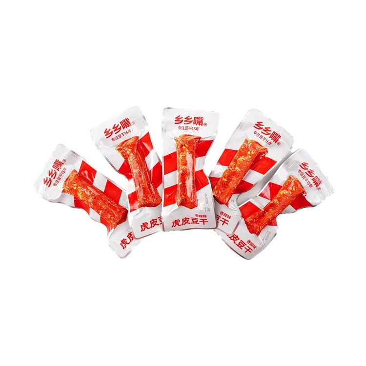 XIANGXIANGZUI Dried Tofu Spicy Flavor, 9.17 oz - Yami.com