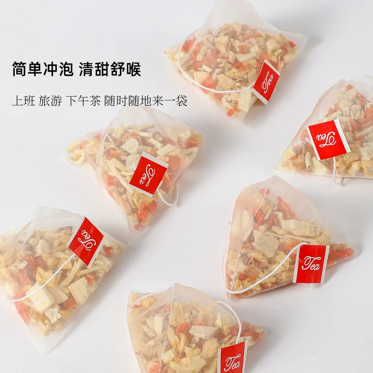 Bamboo Shoots, Sugar Cane, Water Chestnuts, Reed Root, And Snow Pear Tea—Cantonese-Style Fruit Tea For Children To Clear Heat And Promote Health 1 Box [13g × 10 Packets] 5