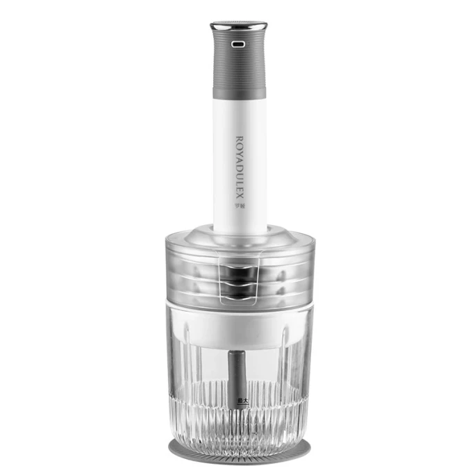Fully Automatic Multi-Function Food Processor Electric Cordless Mini Food Processor White 1 piece