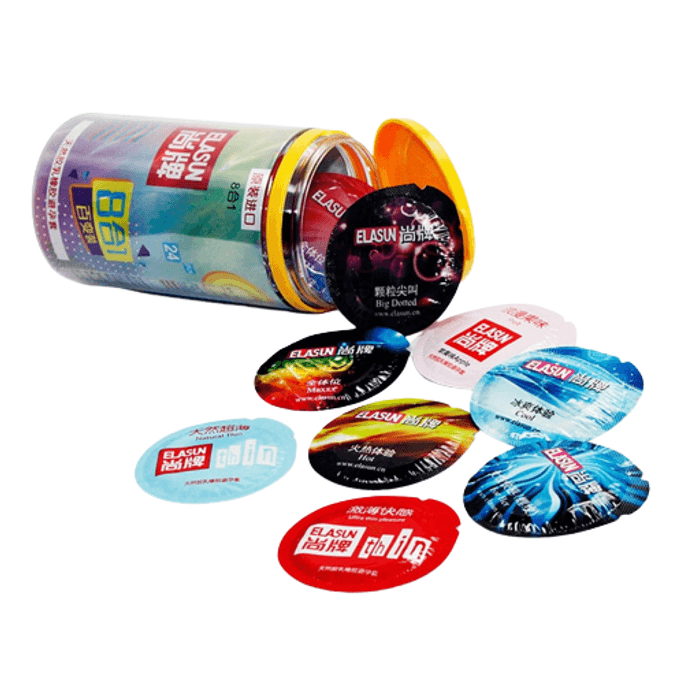 [중국 직배송] 상하이 오리지널 태국 수입 콘돔 8-in-1 콘돔 24팩