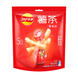 大陆版LAY'S乐事 真脆薯条 番茄味 5小包 90g