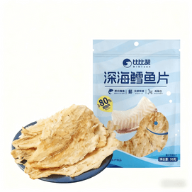 比比赞 鳕鱼片50g 深海烤鱼片小鱼干海味零食【营养高蛋白】【即食解馋超满足】