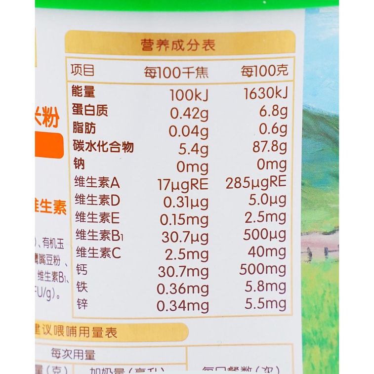 Organic Infant & Toddler Zinc-Fortified Rice Flour, Baby Nutritional Complementary Food Paste, Millet, Pumpkin & Tomato  6