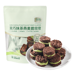 YAMI 야미 말차 초콜릿 귀리 바삭 120g 1급 말차 가루 무설탕 귀리