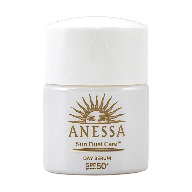 Anessa Sunscreen Perfect UV Skin Care Gel SPF50+ PA++++, 3.17 oz +  Sun Dual Care 6ML 6