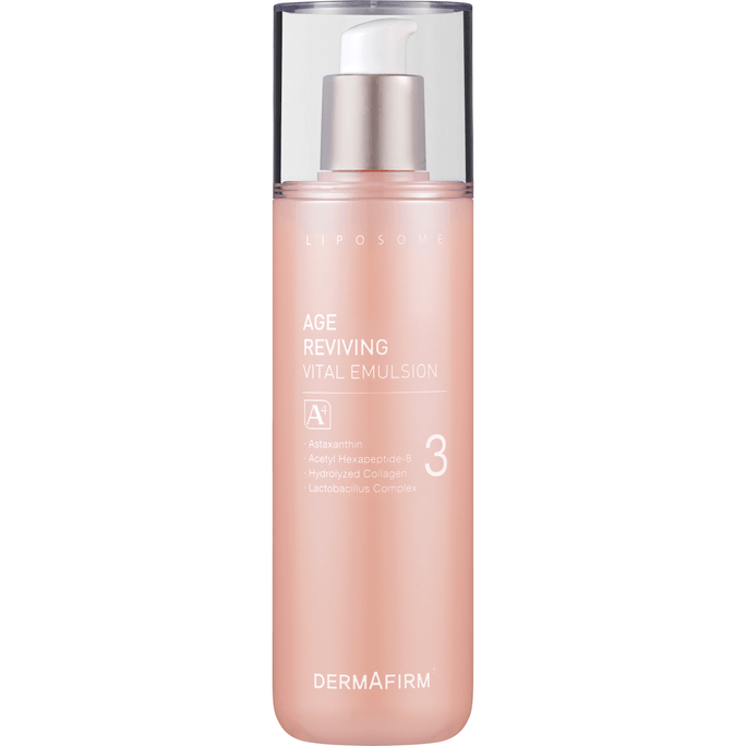 Age Reviving Vital Emulsion A4 for Dull and sagging skin in need of improved elasticity 200ml