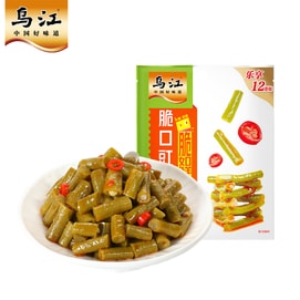  Crispy Cowpea 20g*12 bags, appetizer pickles, sour long beans, side dish for meals