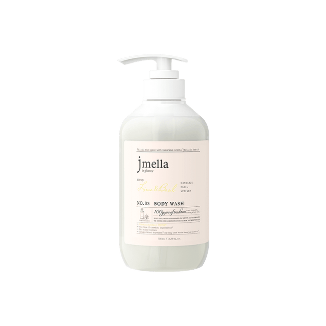 In France Lime & Basil Body Wash 500ml