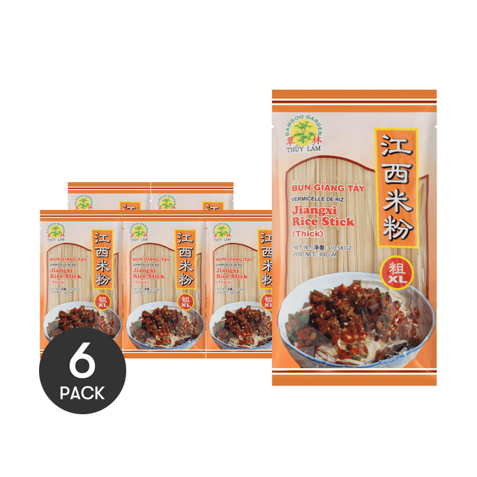 Jiangxi Rice Stick(Thick) 300g *6【6 Packs】