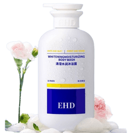 【中国直邮】 EHD 美白沐浴露 补水滋润香体沐浴乳液清洁全身果酸 告别干燥暗沉 黄黑皮 500ml/瓶